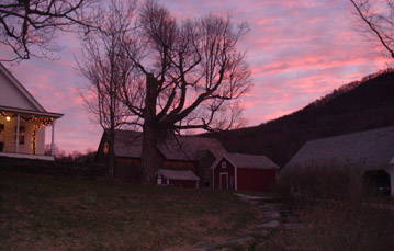 Sunrise in Vermont