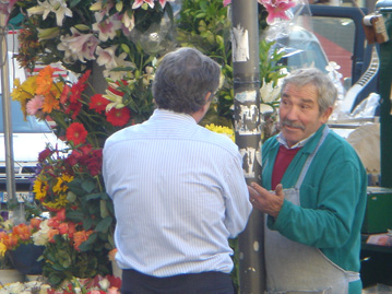 Flower Stall in Milano